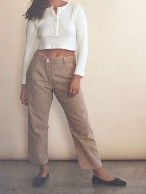 Emma Rothkopf Cross Front Hunting Pant - Sediment Eco Wash
